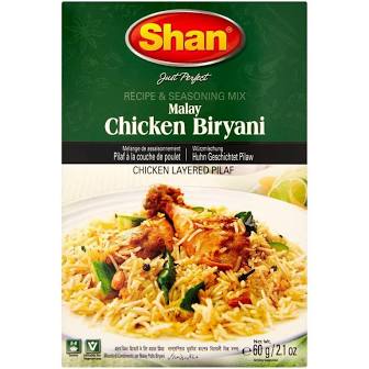 Shan Chicken Biryani (Malay) Masala