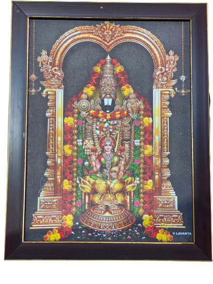 Sri Balaji Lakshmi Photo Frame