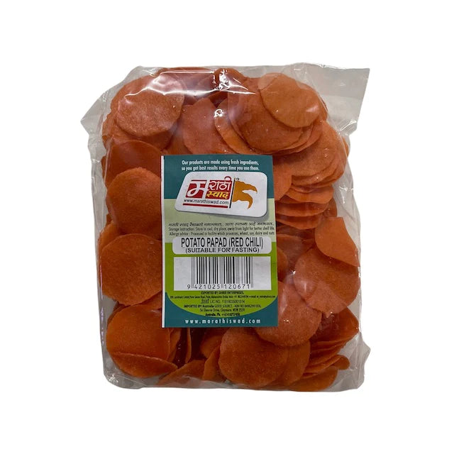 Potato Papad Red Chilli