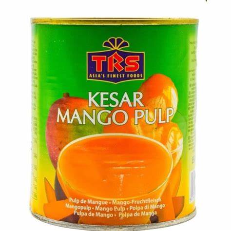TRS Canned Mango Pulp(Kesar)
