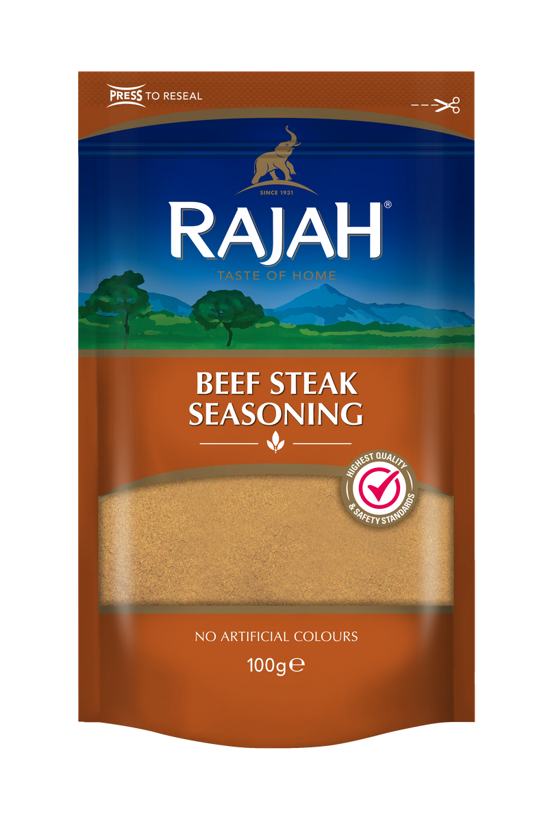 Rajah Beef Steak Seasoning Resealable
