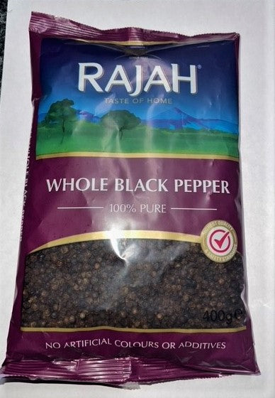 Rajah Black Pepper Whole