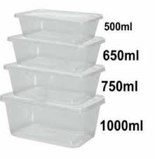 Satco Microwave Food Containers with Lids