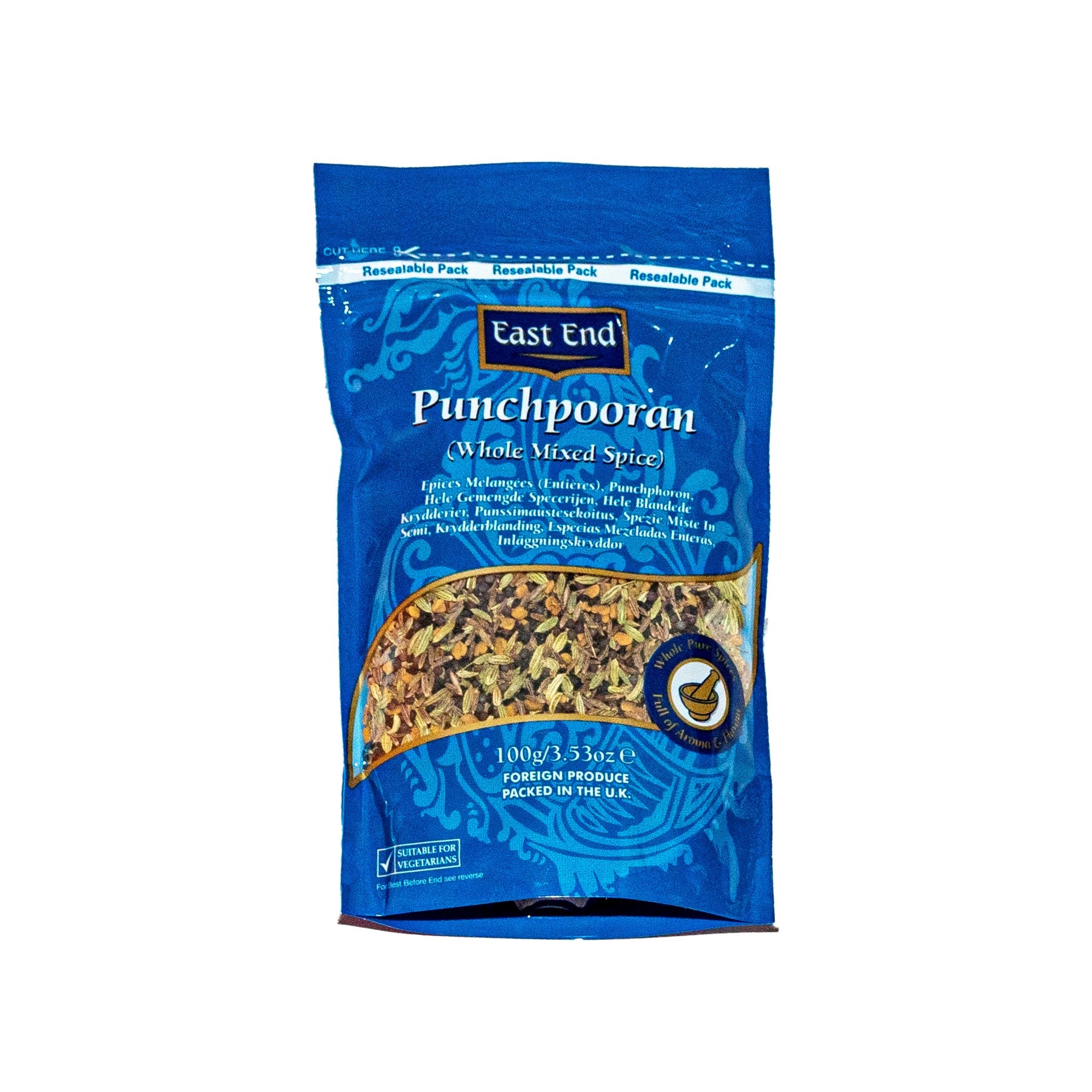 East End Punch Pooran Zip