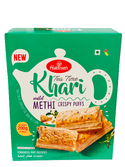Haldiram Khari Mild METHI Crispy Puffs
