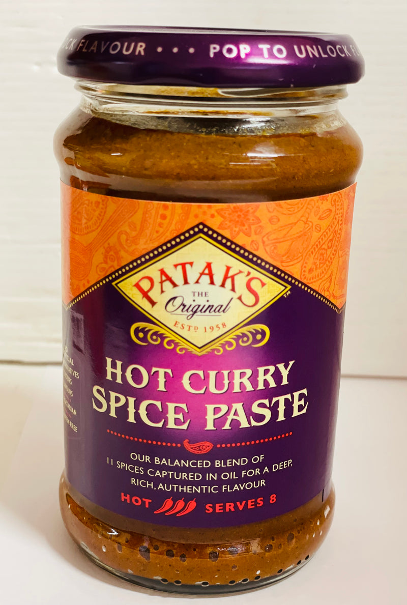 Pataks Hot Curry Spice Paste