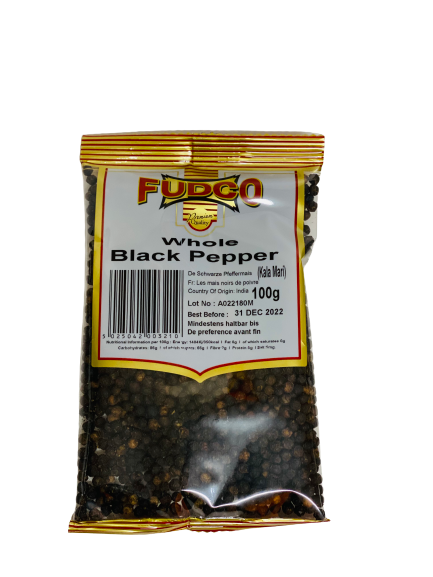Fudco Black Pepper Whole
