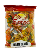 Vadagam Colour - Heart Shape(Papad Heart Shape) / Far Far Heart Shape